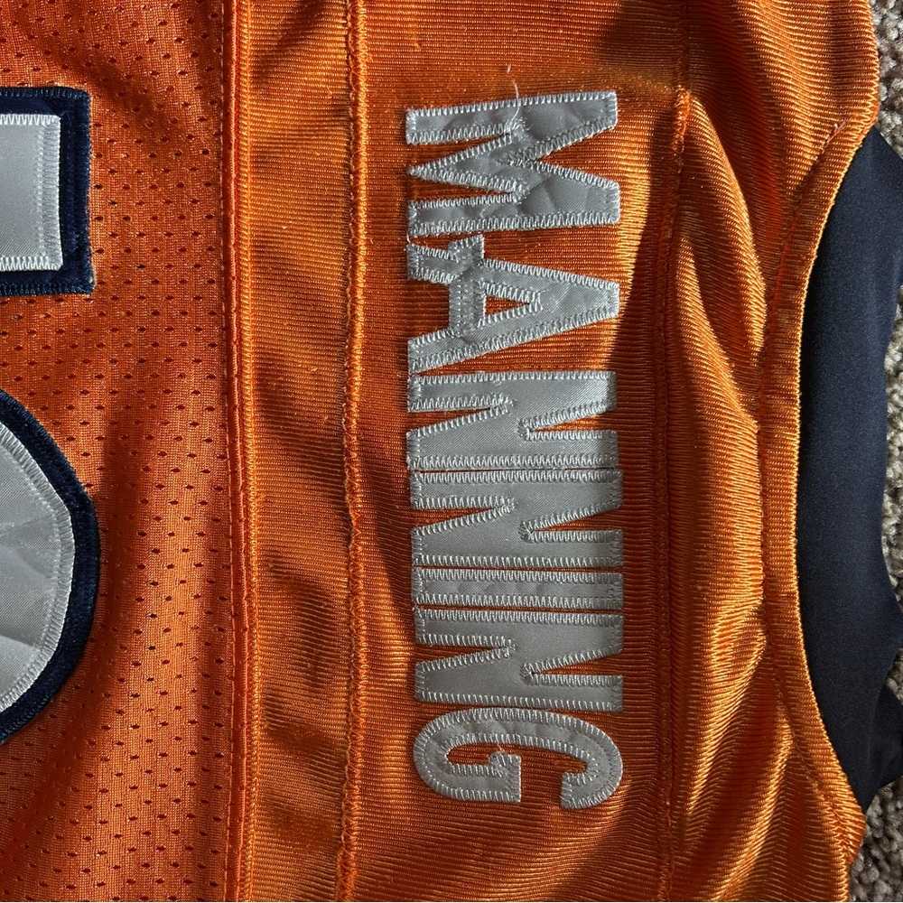 NFL Equipment OnField by Reebok Denver Broncos #18 Peyton Manning Jersey. Youth - Picture 9 of 15